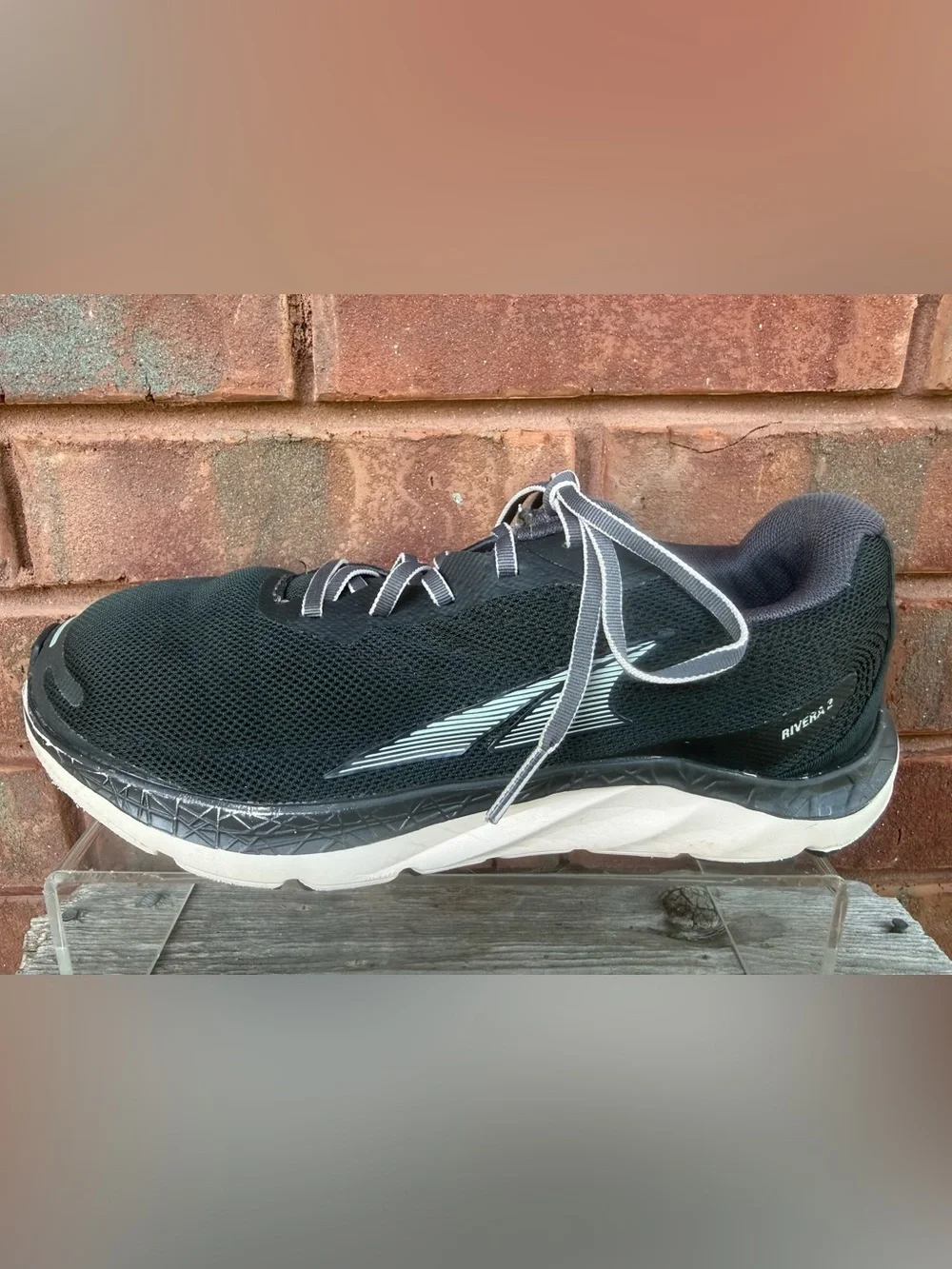 Altra Rivera 2 Womens Running Shoes Sneakers Size 7.5 Black Mesh AL0A5489060